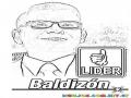 Doctor Manuel Baldizon Lider Guatemala Para Pintar Y Colorear Dibujo Del Candidato A Presidente ManuelBaldizon