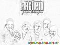 Magneto Mexico Dibujo Del Grupo Magneto Para Pintar Y Colorear