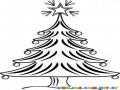 Colorear Arbol De Navidad Dibujo Del Arbolito De Navidad Para Pintar
