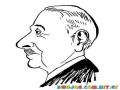Dibujo De Ludwig Von Mises Para Pintar Y Colorear A Ludwig Heinrich Edler Von Mises Precursor Del Libre Mercado