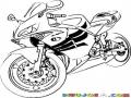Dibujo De Moto Honda Cbr Para Pintar Y Colorear Motocicleta Hondacbr Racing F2 Hondacrv