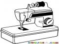 Maquinas De Coser Dibujo De Una Maquina De Coser Ropa Para Pintar Y Colorear Maquina De Costurera Y Sastre
