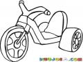 Triciclo Bigwheel Para Pintar Y Colorear