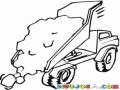 Camiones De Volteo Dibujo De Camion De Palangana Para Pintar Y Colorear