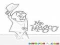 Mister Magoo Coloring Page Para Pintar Y Colorear Dibujo De Mister Magu Mrmagu Senor Magu