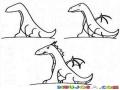Como Aprender A Dibujar Un Dragon Con Alas Para Pintar Y Colorear El Dibujo De Un Dragoncito