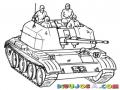 Tanque De Guerra Para Pintar Y Colorear Tanke Sovietico