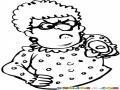 Abuelita Acusadora Dibujo De Abuelita Enojada Senalando Con El Dedo Para Pintar Y Colorear