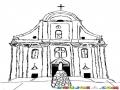 Dibujo De Iglesia Catolica Para Pintar Y Colorear