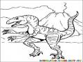 Pintar al Tiranosaurio Rex