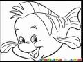 Dibujo De Pescadito Nemo Para Pintar Y Colorear