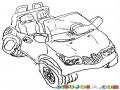 Smart Toyota Para Pintar Y Colorear Dibujo De Smarttoyota Descapotable