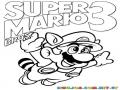 colorear a Super Mario Bros 3