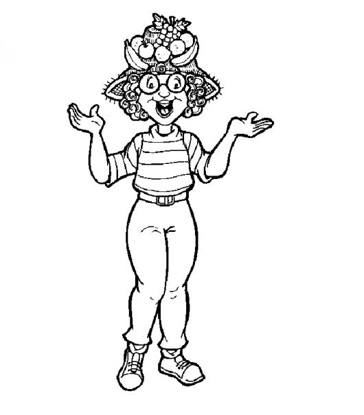 Dibujos Para Colorear Sombrero Mujer Pictures