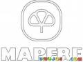 Dibujo De Mapfre Para Pintar Y Colorear Logo De Mapfremapfre