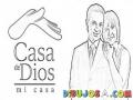 CasadeDIOS Dibujo Del Pastor Cash Luna Y Pastora Sonia Para Pintar Y Colorear