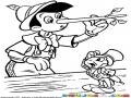 Dibujo De Pinocho Mintiendo Para Pintar Y Colorear