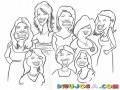 Dibujo De Mujeres Desesperadas Para Pintar Y Colorear A 8 Esposas