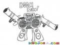Dibujo De Robot Musical Para Pintar Y Colorear Robot Radiograbadora De Cassette