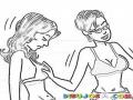 Lesbianismo Dibujo De Mujer Lesbiana Para Pintar Y Colorear Mujer Marimacho Machorra