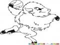 Dibujo De Bufalo Basquetbolista Para Pintar Y Colorear Logo De Bufalos Para Un Equipo De Basketball