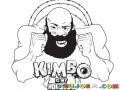 Dibujo De Kimbo Slice Para Pintar Y Colorear Kimbo Is My Homeboy
