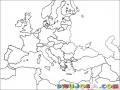 Mapa De Europa Para Imprimir Pintar Y Colorear
