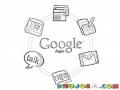 Dibujo De Google Apps Para Pintar Y Colorear Logo De Googleapps