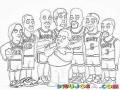Jugadores De Basket Ball Para Pintar Y Colorear Basquetbolistas