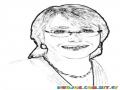 Colorear a Michelle Bachelet ex Presidenta de Chile