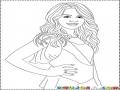 Selenagomez.com Dibujo De Selena Gomez Para Pintar Y Colorear A Selena Gomes La Novia De Justing Biber