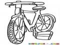 Bicicleta De Ninos Para Pintar Y Colorear