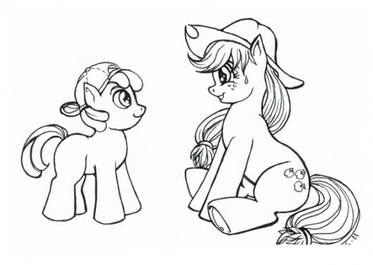 Featured image of post Pony Para Colorear Con Muestra