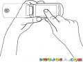 Touch Screen Dibujo De Celular Motorola Con Pantalla Touch Para Pintar Y Colorear Pantalla Tactil
