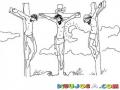 I.N.R.I. Iesus Nazarenus Rex Iudaeorum Dibujo De La Crucifixion De JESUS Para Pintar Y Colorear A JESUCRISTO Crucificado