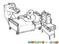 Dibujo De Hamster Enfermo Y Hamster Enfermero Para Pintar Y Colorear