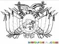 Escudo De Bolivia Para Colorear