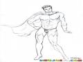 Colorear A Superman En Calzoneta Y Sin Camisa