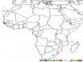 Colorear Mapa De Africa