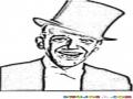 Fredastaire Dibujo De Fred Astaire Cantante De Piutting On The Ritz Para Pintar Y Colorear