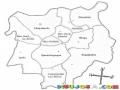 Mapa De Chiquimula Guatemala Para Pintar Y Colorear El Departamento De Chiquimula Con Sus 11 Municipios