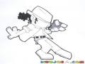 Caricatura De Michael Jackson Para Pintar Y Colorear