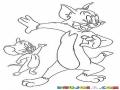 Colorear A Tom Y Jerry