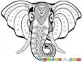 Dibujo De Lefante Hare Krishna Para Pintar Y Colorear