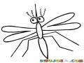 Bigotes De Mosquito Dibujo De Mosquito Bigotudo Para Pintar Y Colorear