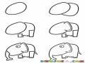 Como Dibujar Un Elefante En 6 Pasos