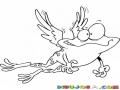 Ranavoladora Dibujo De Rana Voladora Para Pintar Y Colorear Una Rana Con Alas