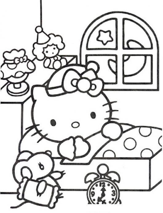 Hello Kitty Para Colorear Pdf - Asoitoequar Wallpaper