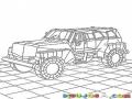 Camioneta3d Dibujo De Un Carro Militar En Autocad Para Pintar Y Colorear Troca Del Ejercito En 3 Dimensiones