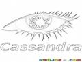 Cassandra Dibujo Del Software Usado En La Base De Datos De Facebook Casan Para Pintar Y Coloreardra